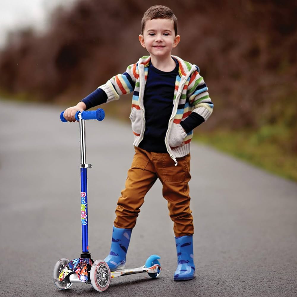 scooter sct153 3点セット Amazon.com: 3 Wheel Scooters for Kids, Kick Scooter for